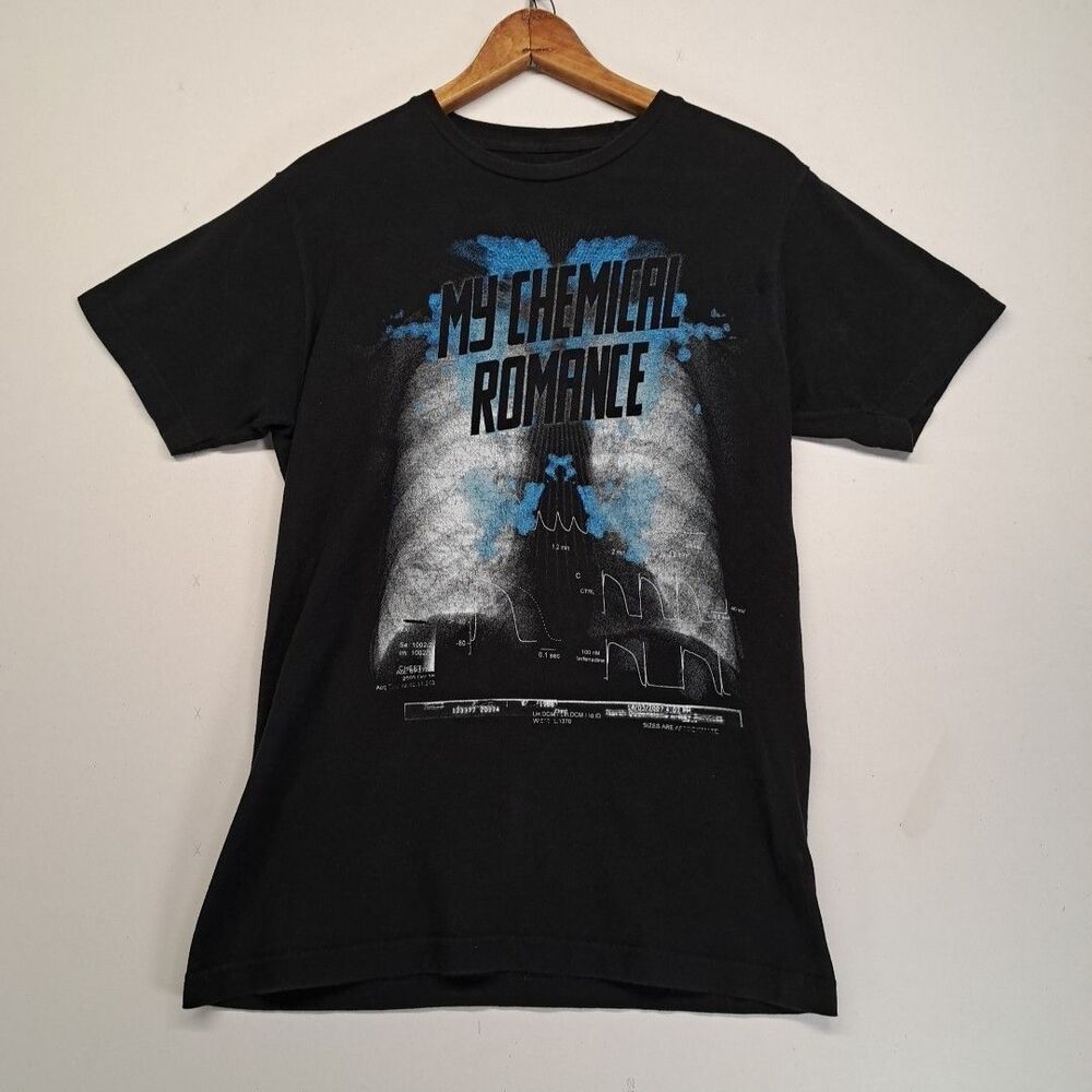 My Chemical Romance Cupid Wear Me Out X-Ray T Shirt Black XS S